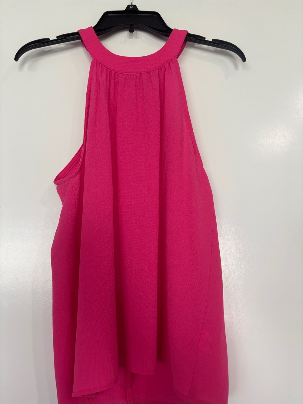 miami Hot Pink Halter Tank Top